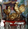 Golden Roosters (24K gold plated from RISIS 